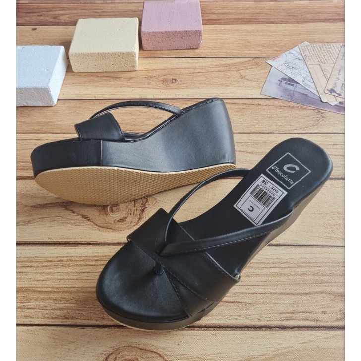 ABBUSHOES Nn 32 wedges kokop jepit inola 7cm