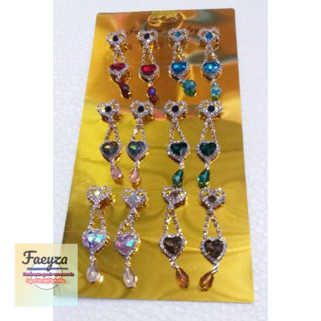 grosir  Bros unik love juntai 12 PCS (AC-177)