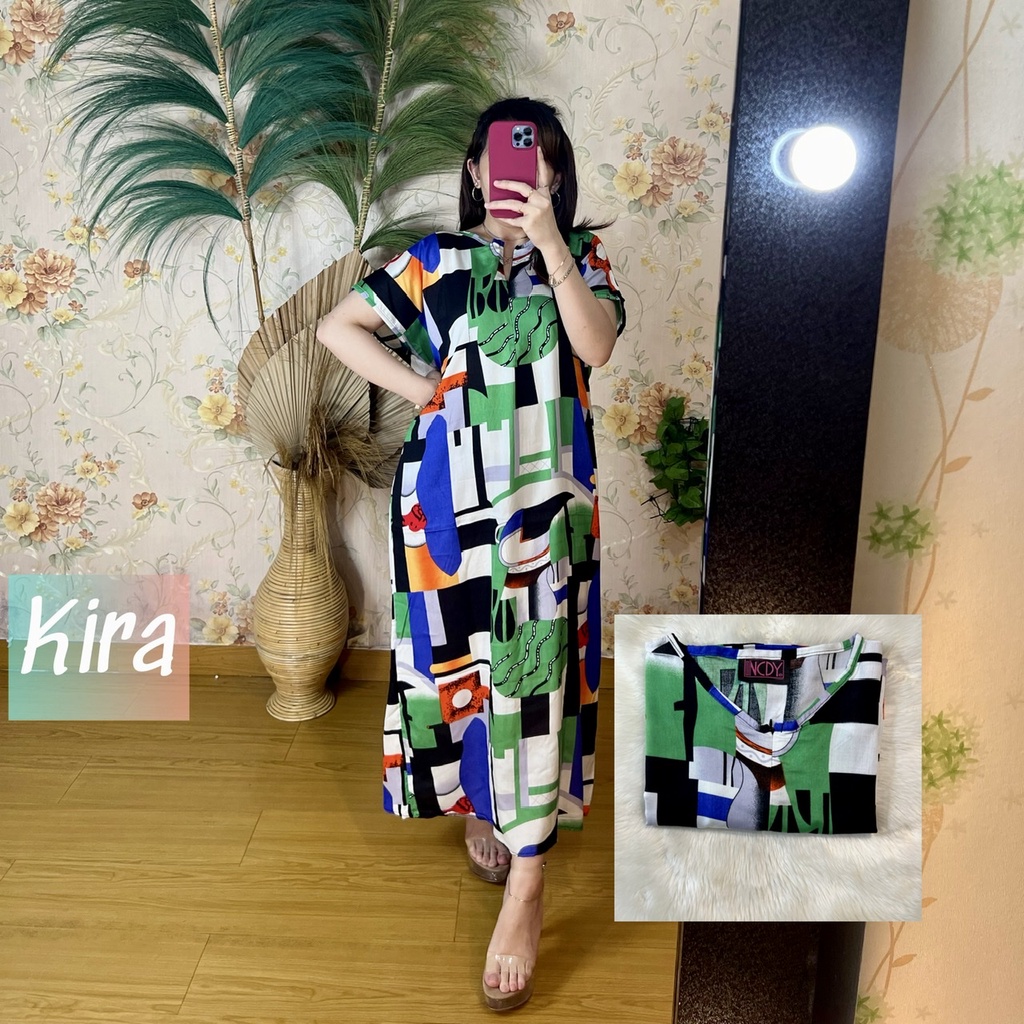 PART1 NCDY HOMEWEAR DASTER PANJANG SEMATA KAKI LD 130cm BUSUI FRIENDLY JUMBO-Kira