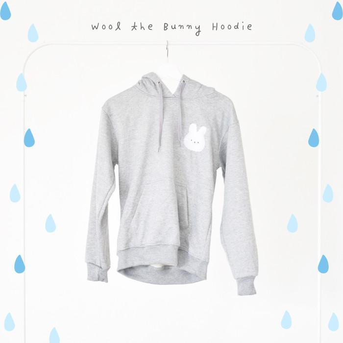 ( Hoodie ) Wool the Bunny Hoodie - L Hoodie Wanita