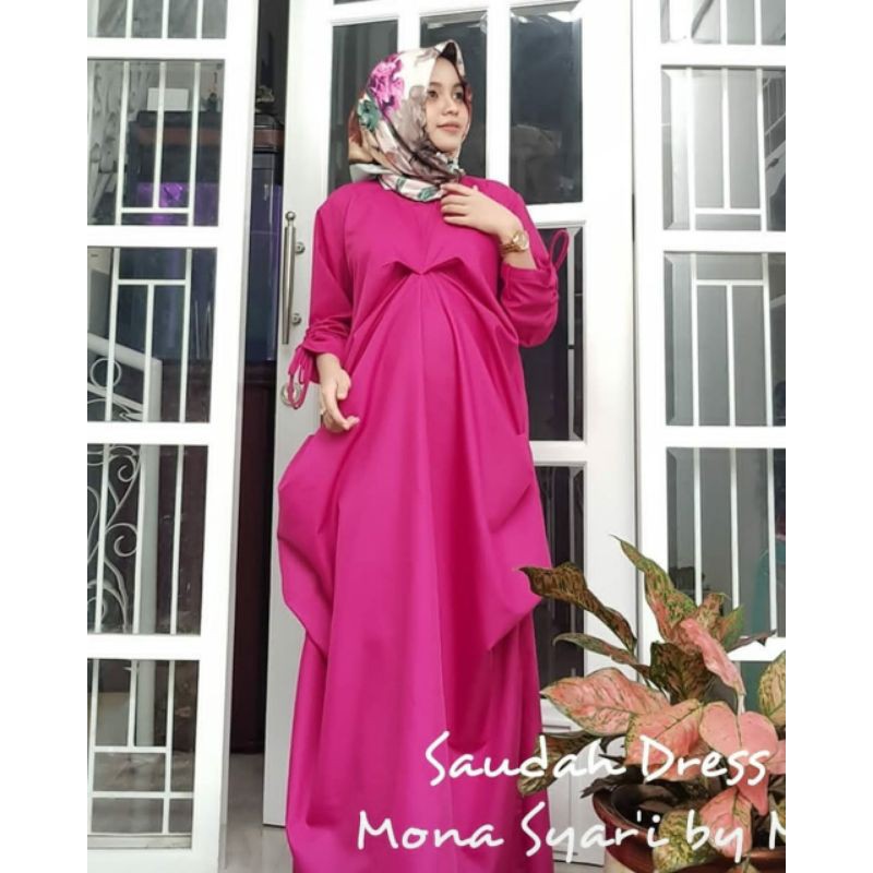 Gamis Original Saudah Dress Mona Syar'i by ME