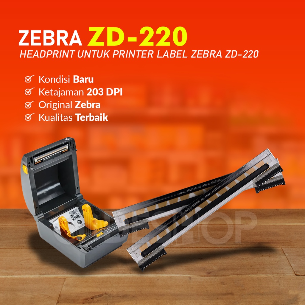 Headprint Printer Zebra ZD220 Print Head