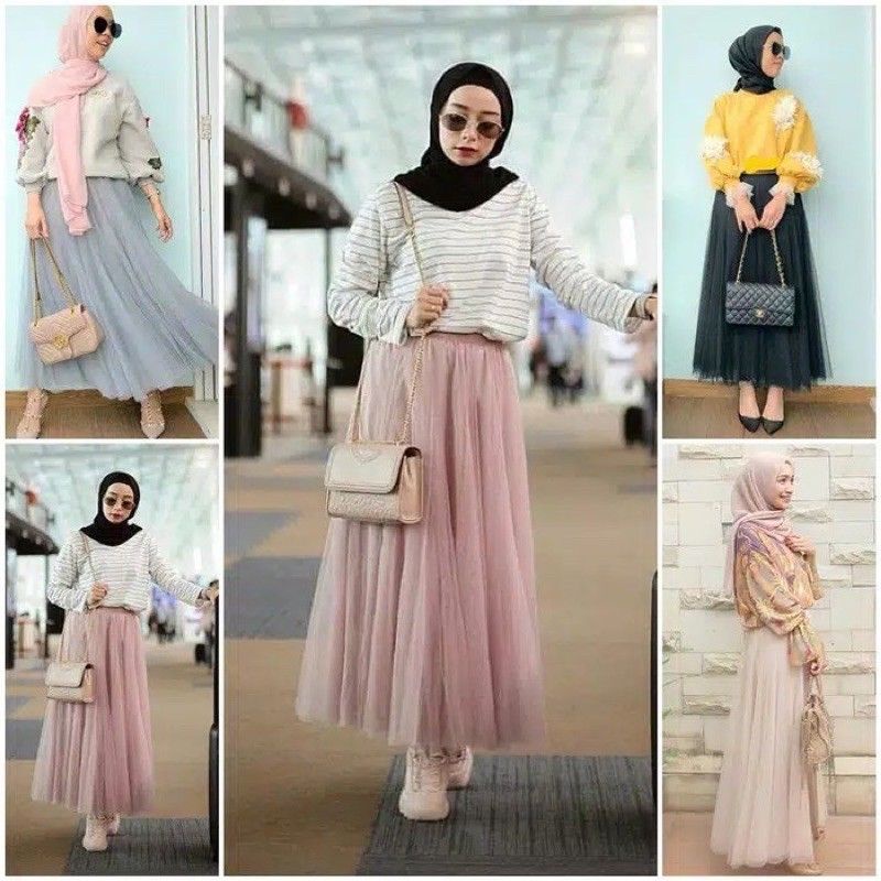 ROK TUTU MAXI SKIRT /rok jaring / rok tutu remaja