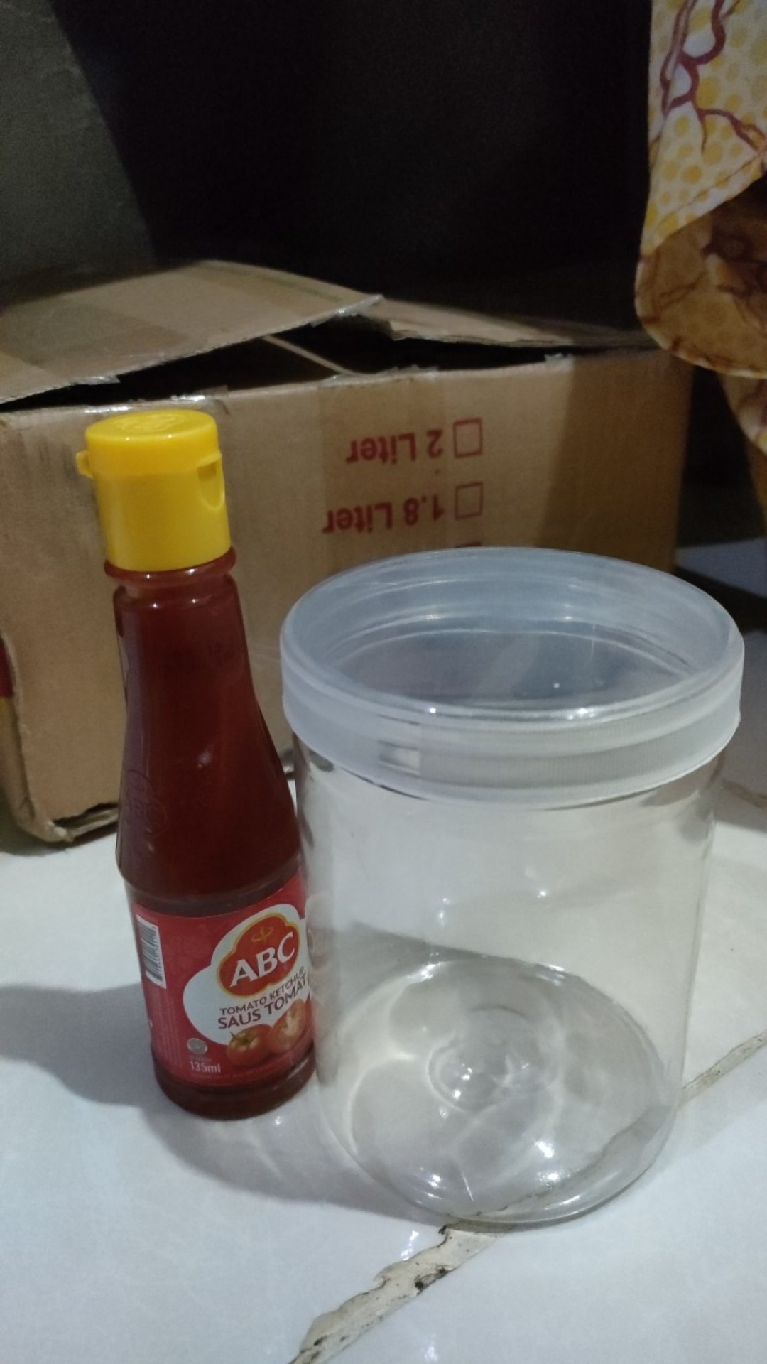 Toples Tabung Pet 650 Ml Untuk Snack Kue Kering Kripik [1 Pcs]