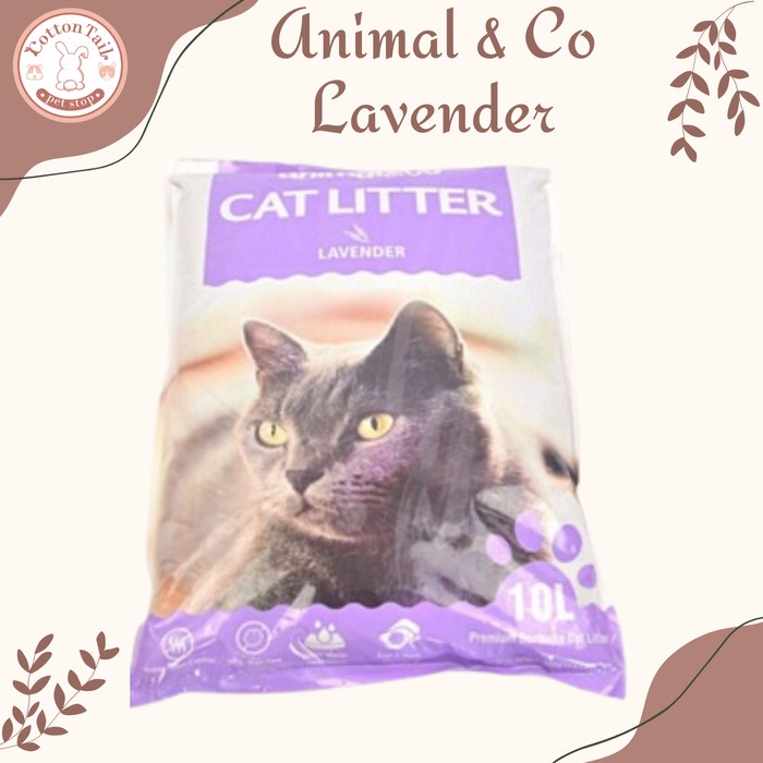 Pasir Kucing Animal &amp; Co Pasir Kucing Animal &amp; Co Wangi 10L EKSPEDISI