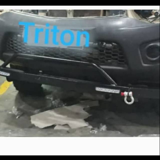 Towing Tanduk mini ARB besi pengaman Bumper Depan Triton