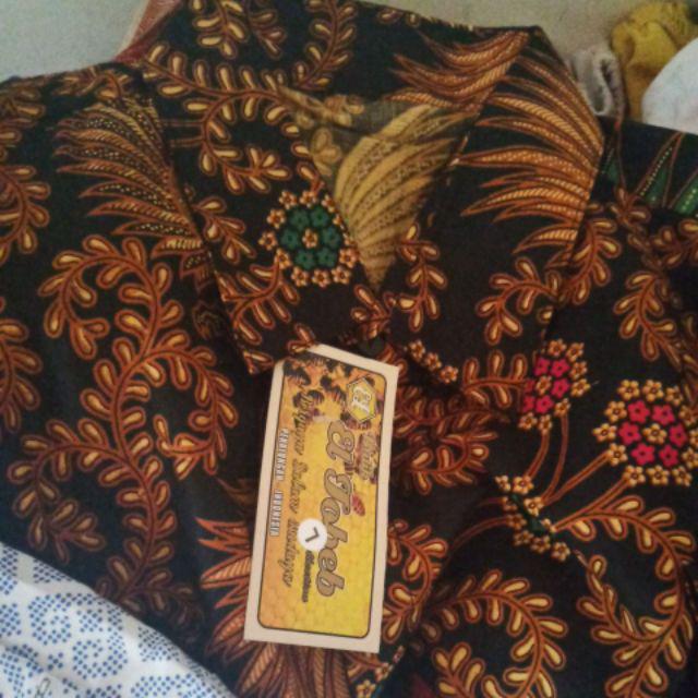 Jumbo Shinta / Atasan Pria Big Size Jumbo Xl Ld 120 / Atasan Batik Wanita Fitri Batik Asifa Fashio