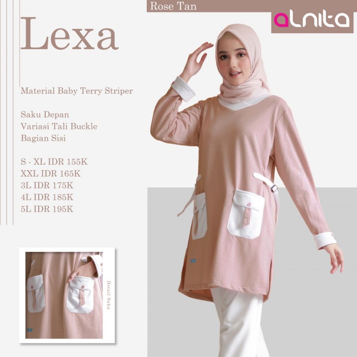 TUNIK ALNITA LEXA / ATASAN ALNITA / FASHION MUSLIM