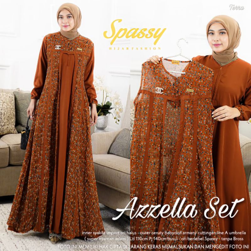 azzella set dress by spassy