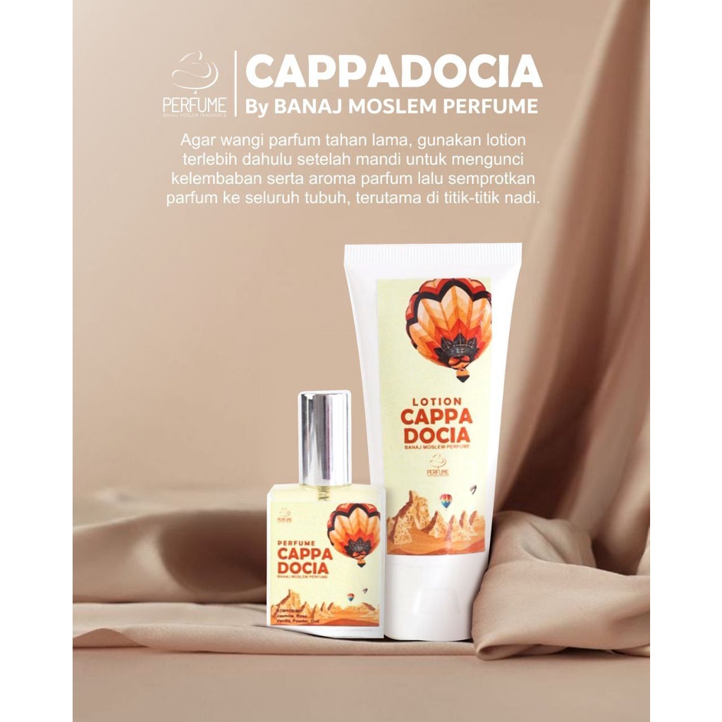 PAKET CAPPADOCIA BANAJ / PAKET BANAJ / PARFUM CAPPADOCIA / LOTION CAPPADOCIA