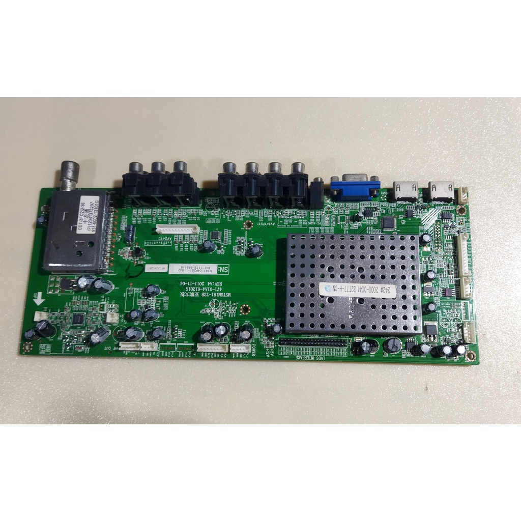 Mainboard - LVDS - IR Sensor Remote TV LCD Changhong LT32717
