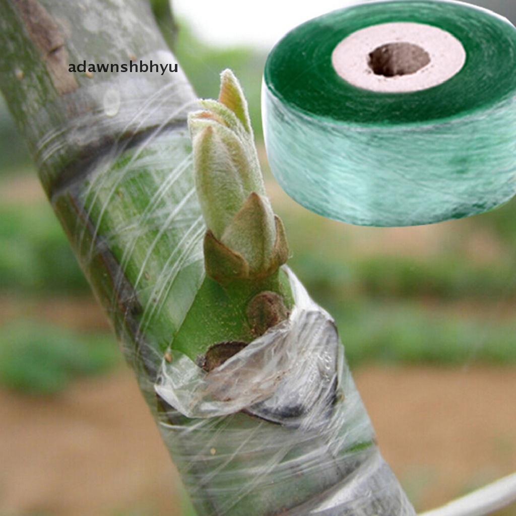 Adawnshbhyu 2cm*100m Grafting Tape Stretchable Self-adhesive Untuk Bibit Pohon Taman