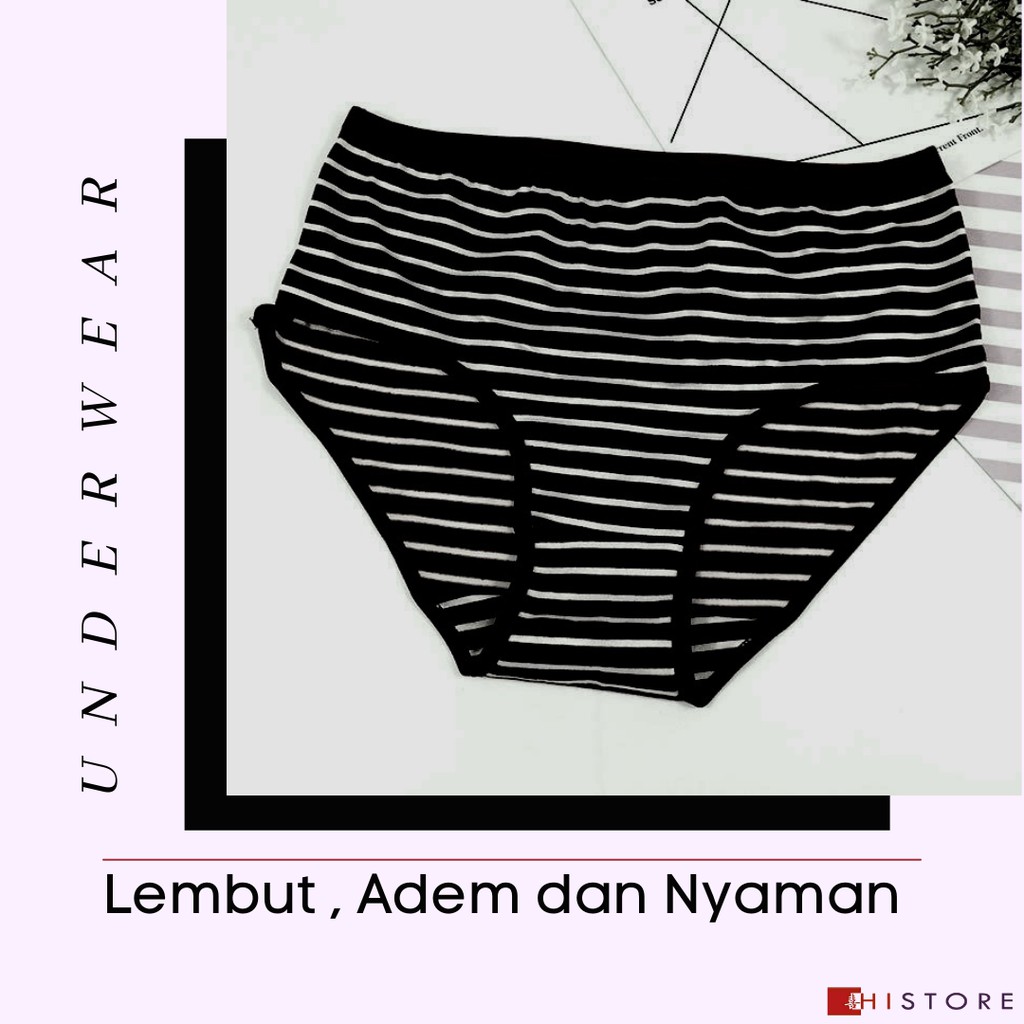 [HI]CELANA DALAM JUMBO 3XL UNDERWEAR UNDIES CD WANITA 36cm x 29cm Art 1704