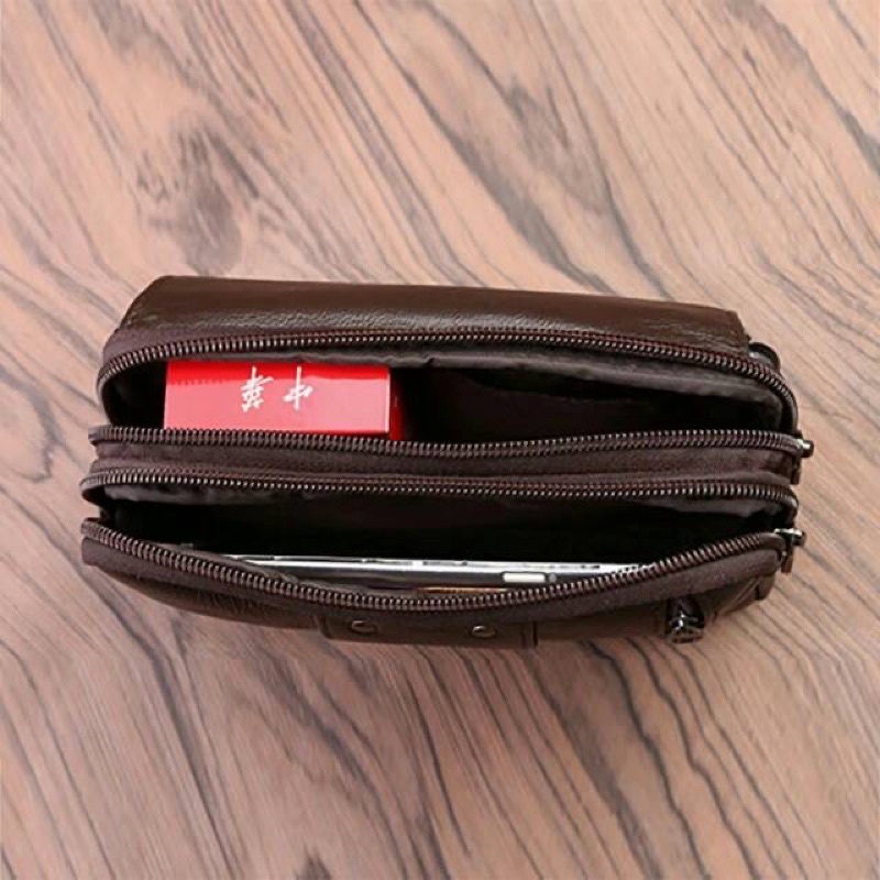 Dompet hp kulit cheer soul 8872 buat di ikat pinggang,hpo,tempat/sarung hp