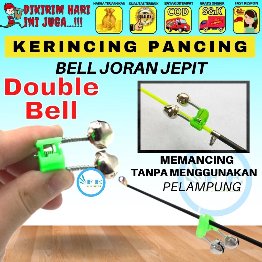 LONCENG PANCING / KLINTINGAN PANCING / BELL PANCING MODEL DRAT DAN JEPIT FEFARM