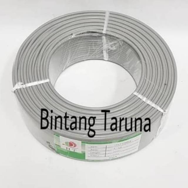 Kabel buat Intercom Serat tunggal isi 4 kawat Kabel HT Series 15 Meter