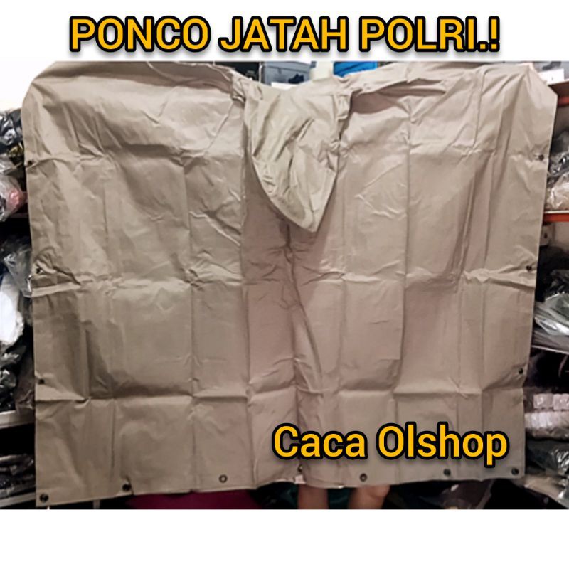 JAS HUJAN JATAH POLRI PONCO MANTEL KALONG KELELAWAR