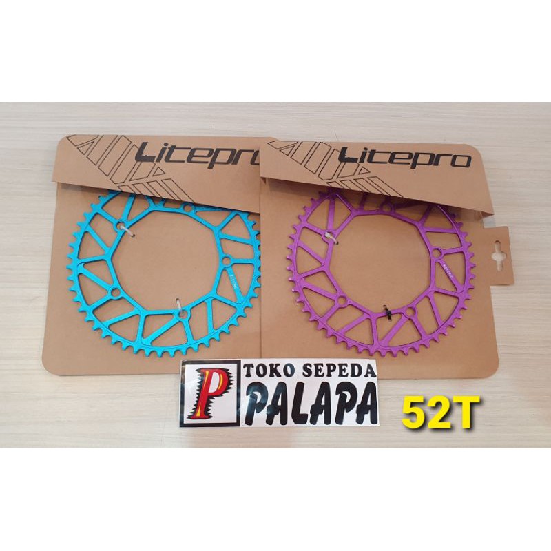 CHAINRING SEPEDA LITEPRO NARROW 52T