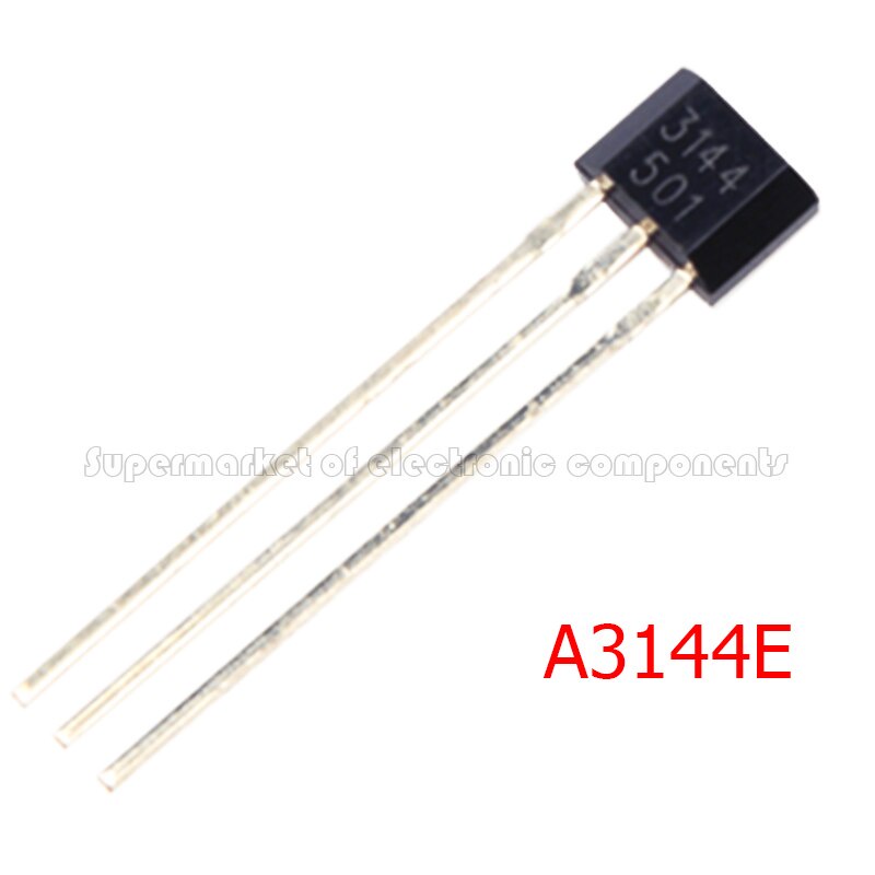 10pcs Sensor Efek Hall A3144E A3144 3144 To-92