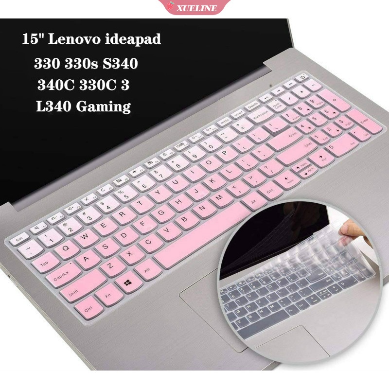 Cover Pelindung Keyboard Laptop Lenovo IdeaPad 320C 330C V330 15.6 &quot;Bahan Silikon Anti Debu