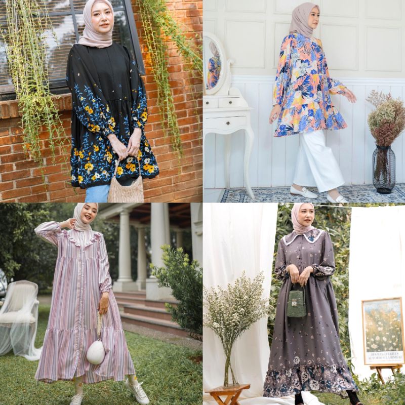 Sabine Greystone, Hayya Berry, Belle Aqila, Sunflower Haideeorlin