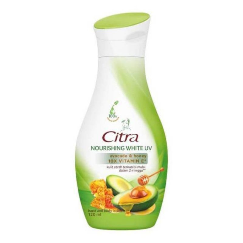 Citra Nourishing Glow Uv Hand &amp; Body Lotion - Extract Avocado &amp; Honey