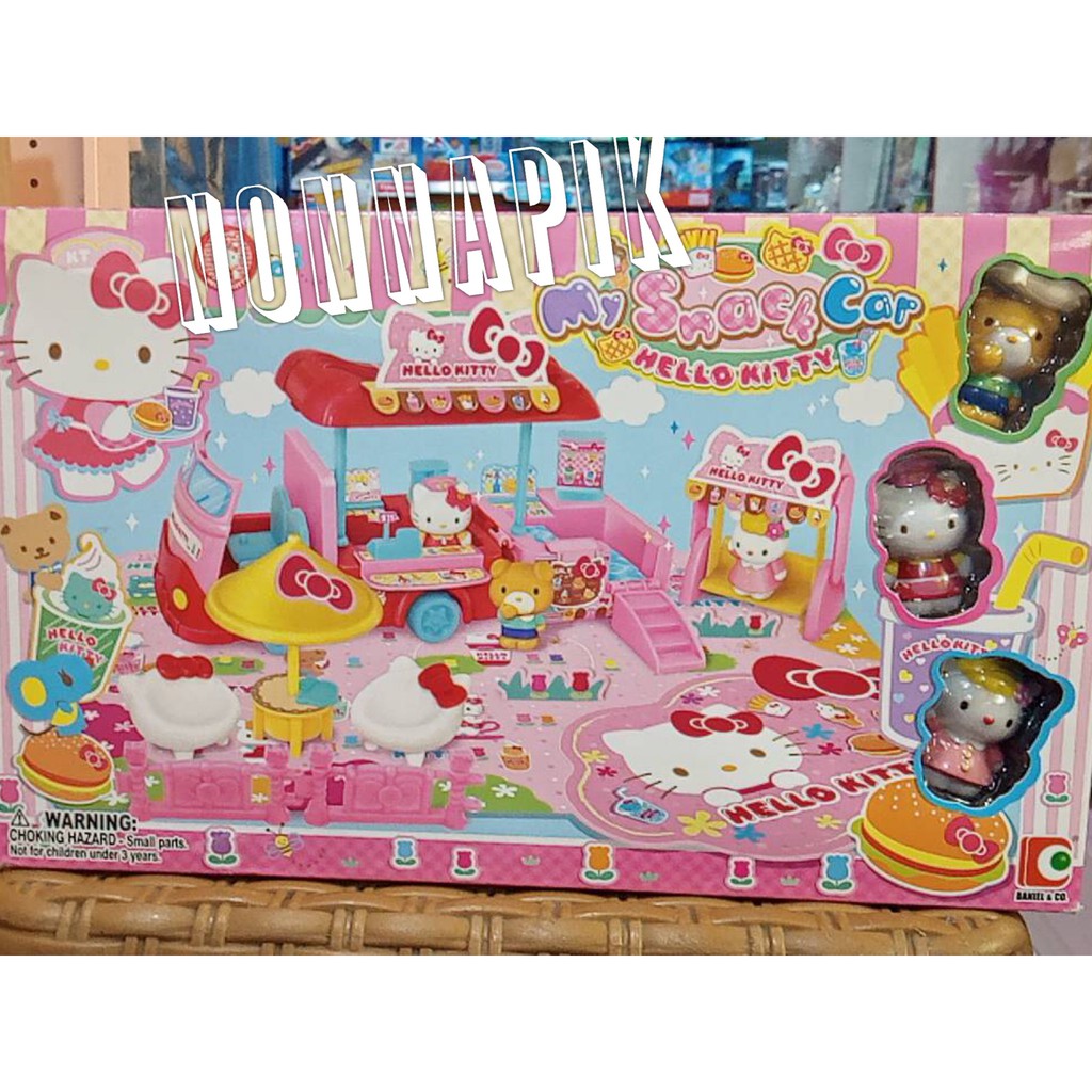 Jual Sanrio Hello Kitty My Snack Car Playset Shopee Indonesia