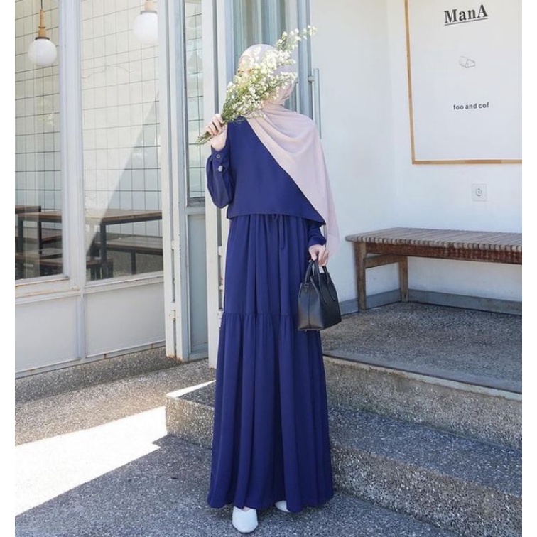 Gamis Seruni Dress by Azmiza