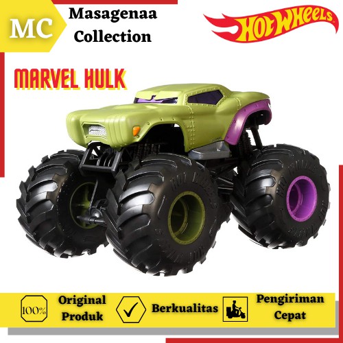 Mainan Mobil Mobilan Anak Hot Wheels Hotwheels Hotwheel Monster Moster Trucks Truck Truk Hulk Murah