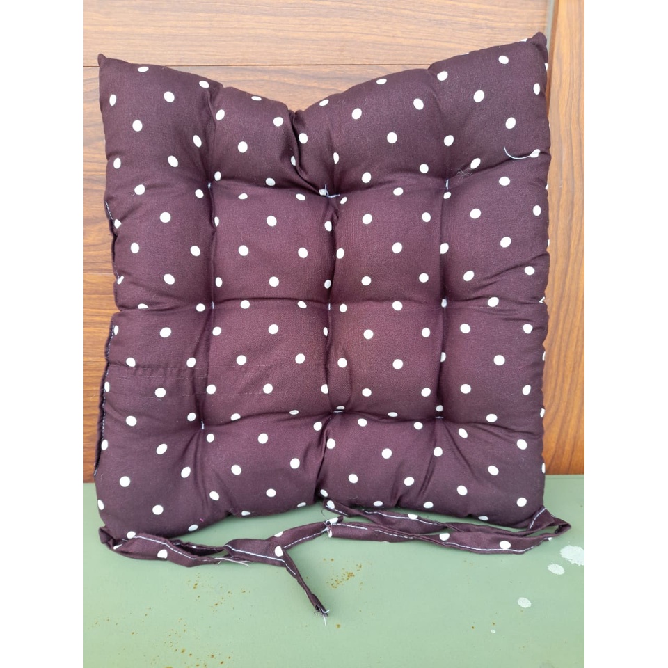 BANTAL KOTAK POLKADOT / BANTAL ALAS DUDUK BANTAL KURSI POLKADOT BANTAL