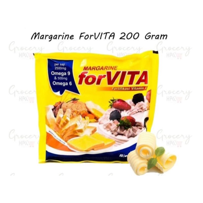 

Margarine Forvita Kemasan 200 Grm