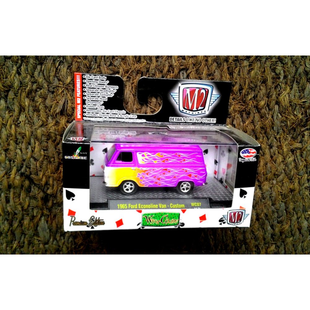 diecast ford econoline 1965 skala 1/64