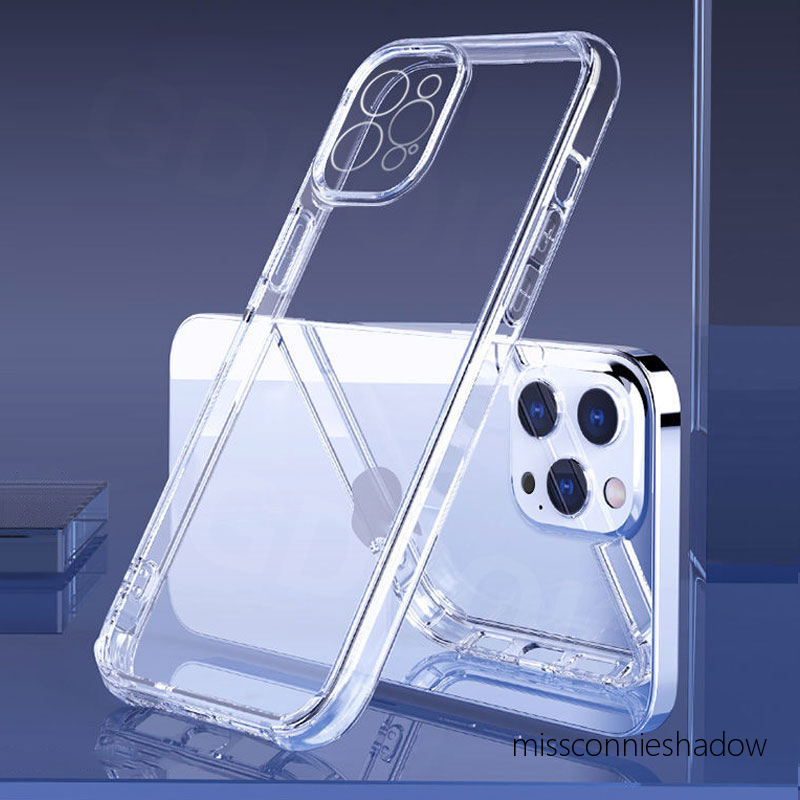Soft Case Tpu Transparan Shockproof Cover Iphone 11 12 Pro Max 8 7 6 6s Plus X Xs Xr Xsmax Se 2020