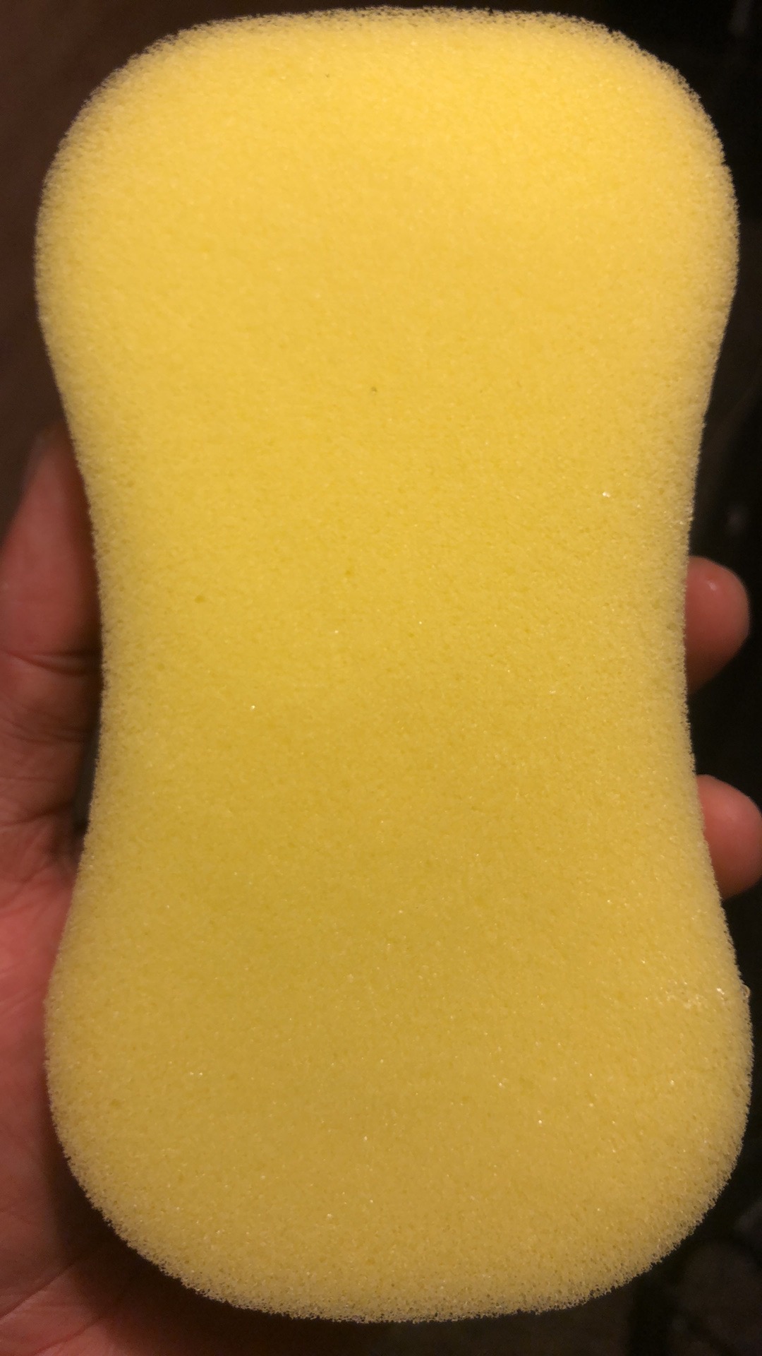 Spon Cuci Mobil Dan Motor Kuning - Busa Spons Sponge Cuci Mobil