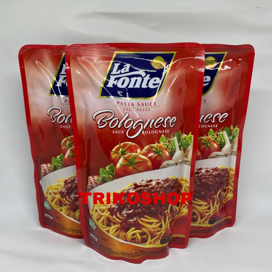 

Bumbu Bolognese Lafonte 315gr TERMURAH GROSIR RESELLER