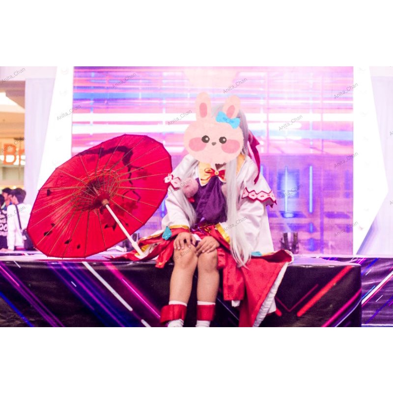 SEWA / RENTAL KOSTUM KAGURA MOBILE LEGEND VERSI CHERRY WHICH