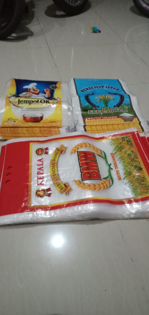 Karung Beras Laminasi 5kg Merek Lele Super
