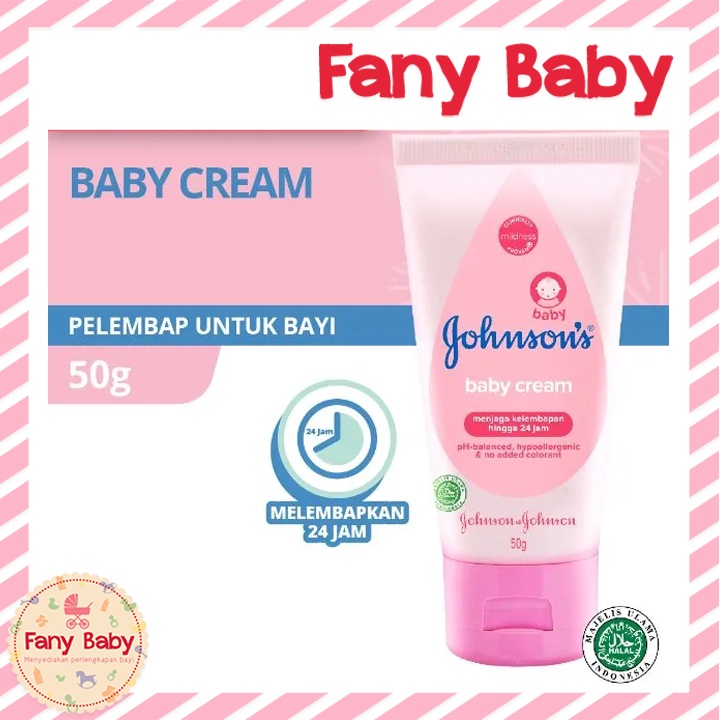 JOHNSON'S BABY CREAM 50GR - 100GR