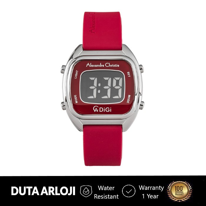 Alexandre Christie AC 9335 LH RSSRE Digital Women Rubber