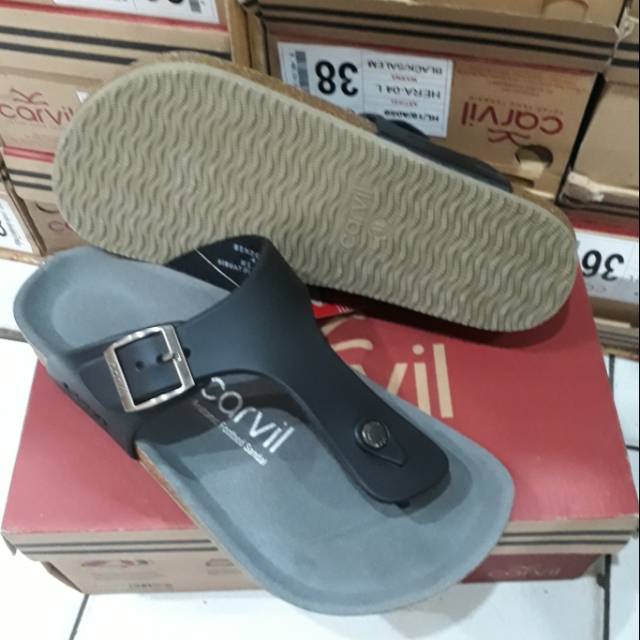 Sandal jepit pria CARVIL benzo-01 original