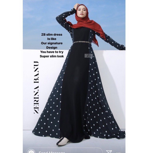 Slim dress polka XL hlzb zerina banu