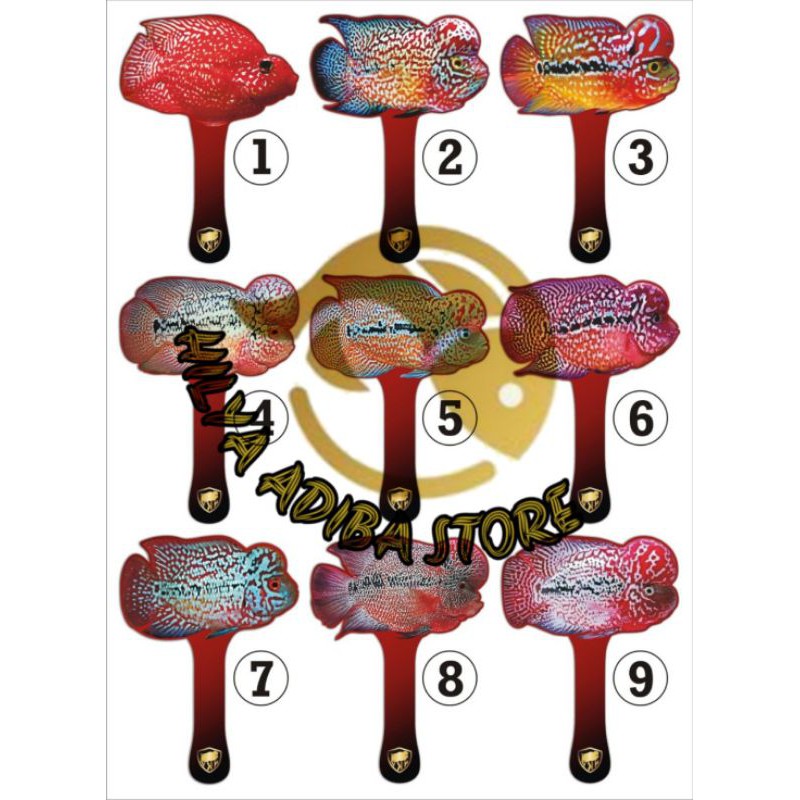 wayang louhan akrilik