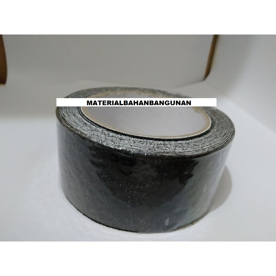 Lakban Ujung Tangga 5 cm x 5 Meter Step nosing Safety Walk Hitam Anti Slip Tangga Isolasi Lakban Ant