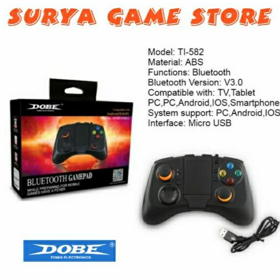 DOBE STICK BLUETOOTH GAMEPAD WIRELESS CONTROLLER ANDROID/PC WINDOWS