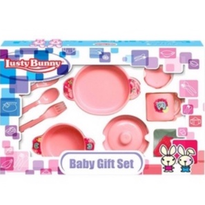 Lusty Bunny Feeding Gift Set ND isi 6 LB 1867