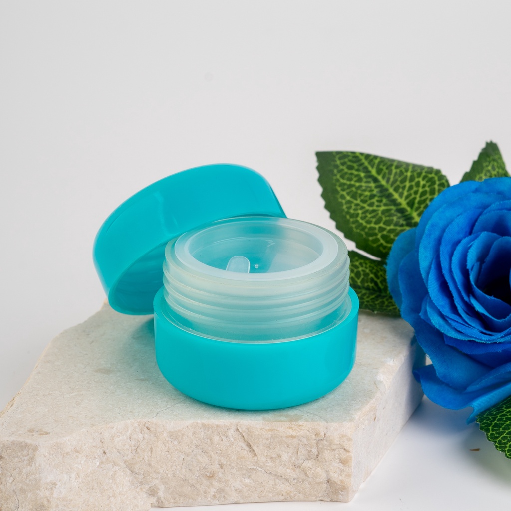 Pot Gaya Cream 12.5GR Pot Krim Full Biru Tosca Tanpa List/Wadah/Kemasan Pot