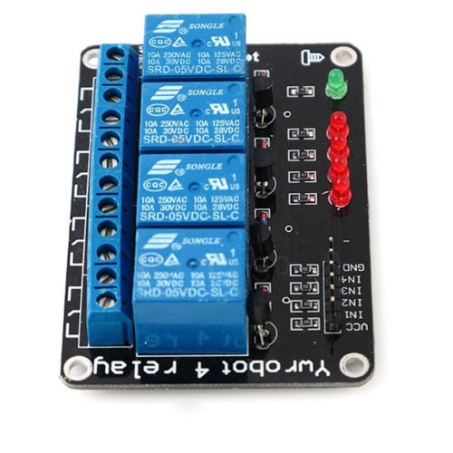 〖Factory Supplier/COD〗Modul Relay 4 Channel 5V Untuk PIC AVR DSP ARM msp430 Arduino