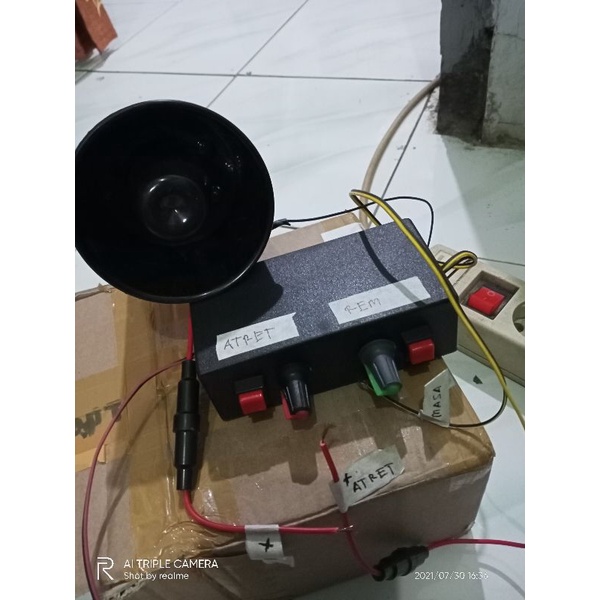 nada music alarm atret / alarm mundur awas awas + rem mp3 12v 24v bisa
