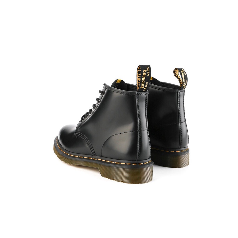 SEPATU BOOT PRIA DR MARTENS ORIGINAL DOCMART 101 YS BLACK SMOOTH