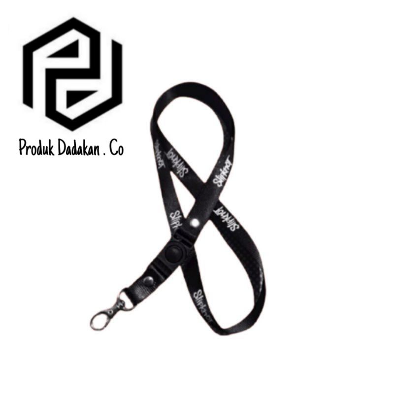 

lanyard gantungan SLIPKNOT band musik logo/kunci/tulisan/tali kartu nama/flashdisk/key/idcard/handphone